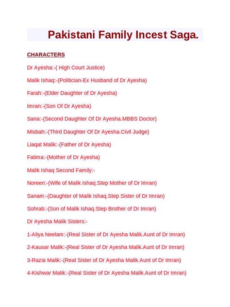 Pakistani Family Insect Saga PDF .
